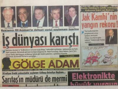 Gölge Adam Gazetesi 16 Haziran 1987 - Öğretmenlerin Yüzde Yetmişi Ruh Hastası GZ51048 - 1