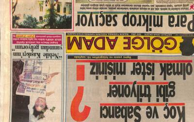 Gölge Adam Gazetesi 18-24 Ağustos 1987 - Ekonomide En Büyük Anadolu - Amik Ovasına Bereket Yağacak GZ106660 - 1
