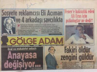 Gölge Adam Gazetesi 21 Nisan 1987 - Türkan Sultan Rejisörünü Bir Hayli Terletti GZ51068 - 1