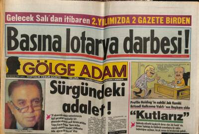Gölge Adam Gazetesi 26 Mayıs 1987 - Termik Santral Yolsuzluğu GZ58477 - 1