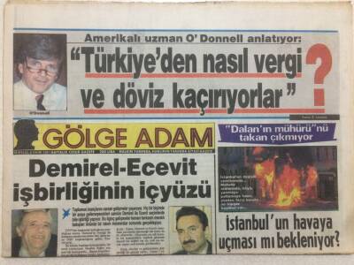 Gölge Adam Gazetesi 29 Eylül6 Ekim 1987 - Gönül Yazar Nasıl Bir Kadındır GZ51008 - 1