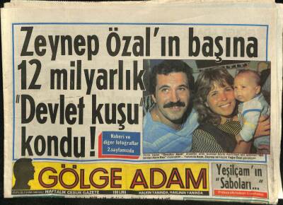 Gölge Adam Gazetesi 30 Eylül-7 Ekim 1986 - Sibel Canın Gizli Derdi GZ82625 - 1
