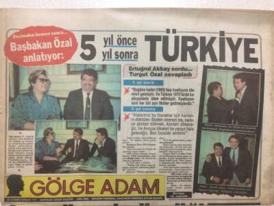 Gölge Adam Gazetesi 30 Kasım-8 Aralık 1987 - Amerikan Kalleşliği GZ51029 - 1