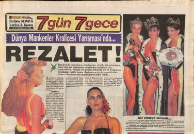 Gölge Adam Gazetesi 7 Gün 7 Gece Eki 14-21 Haziran 1988 - Cihan Ünalın Yeni Umudu GZ113807 - 1