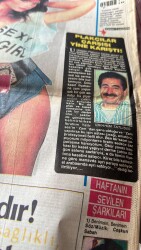 Gölge Adam Gazetesi 7 Gün 7 Gece Eki 14-21 Haziran 1988 - Plakçılar Çarşısı Yine Karıştı * İbrahim Tatlıses GZ127764 - 2