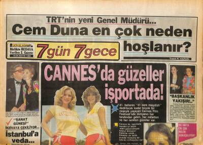 Gölge Adam Gazetesi 7 Gün 7 Gece Eki 15-24 Mayıs 1988 - Sanat Güneşi Zeki Müren İnzivaya Çekiliyor - Suna Yıldızoğlu Evlendi GZ127639 - 1