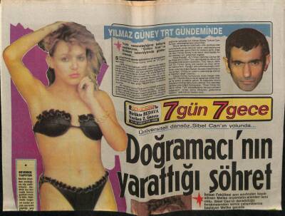 Gölge Adam Gazetesi 7 Gün 7 Gece Eki 23-30 Ağustos 1988 - Seda Sayanın Kazası GZ58549 - 1