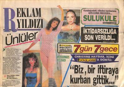 Gölge Adam Gazetesi 7 Gün 7 Gece Eki 31 Mayıs-7 Haziran - Emel Sayına Dava - 4. Evlilik Ahu Tuğbaya Yaramadı GZ114971 - 1