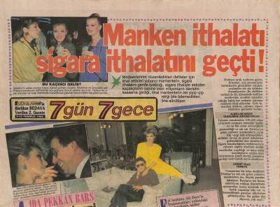 Gölge Adam Gazetesi 7 Gün 7 Gece Eki 5-12 Temmuz 1988 - Dunanın Dürüstlüğü TRTyi Karıştırdı GZ115009 - 1