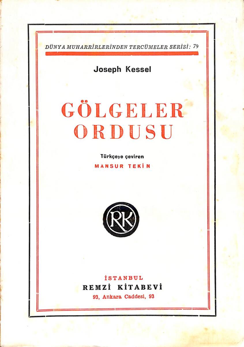 Gölgeler Ordusu NDR94090 - 1