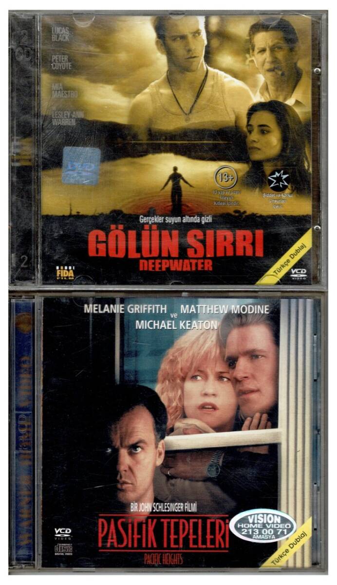 Gölün Sırrı Pasifik Tepeleri - 2 Adet VCD Film VCD1016 - 1