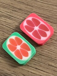 Gommes Kokulu Silgi İki Farklı Renkli Set AOB4753 - 2