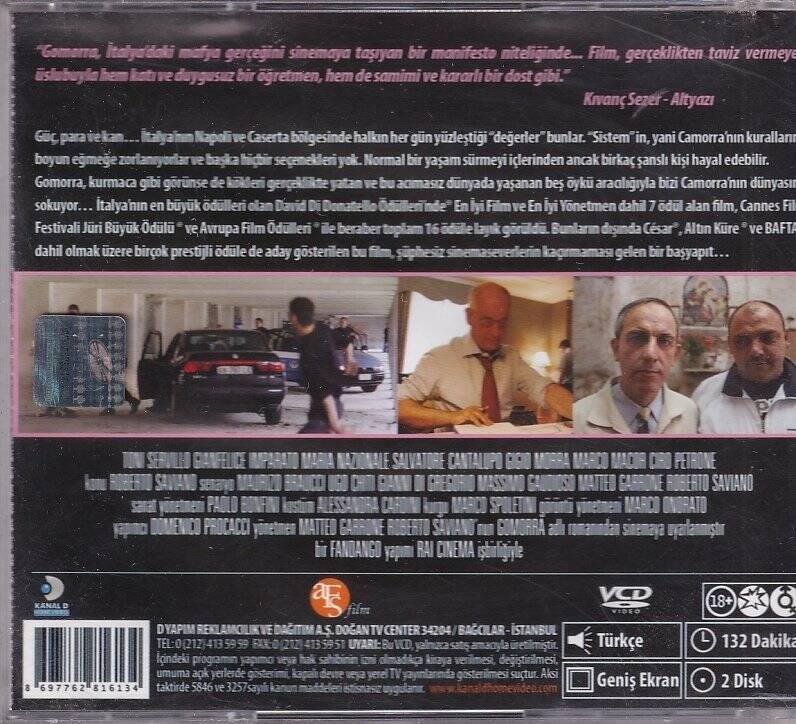 Gomorra VCD Film VCD7339 - 2
