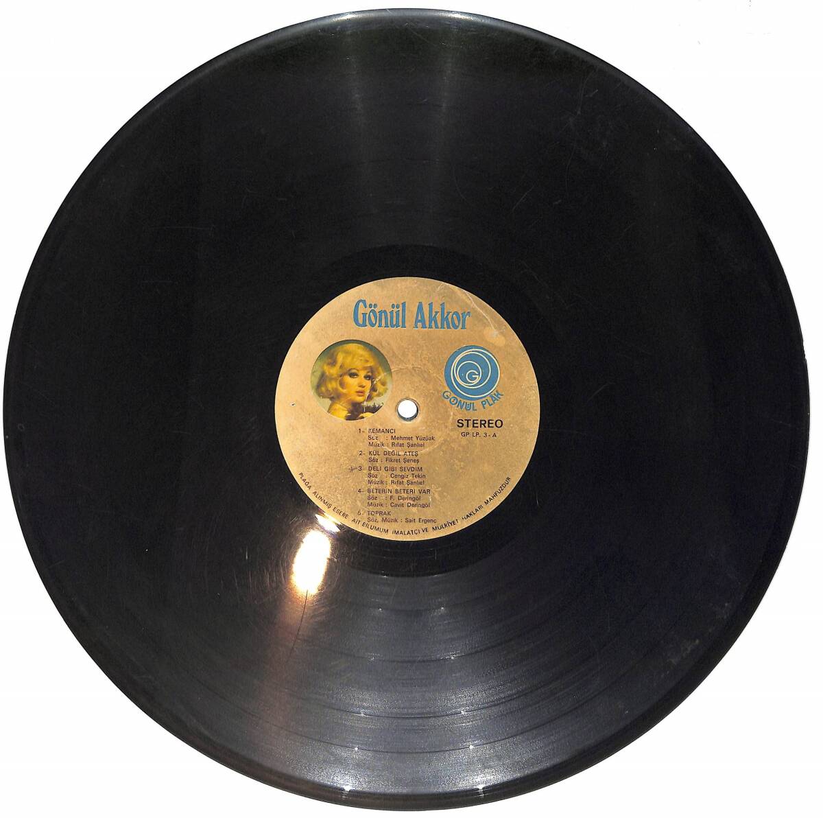 Gönül Akkor – Beterin Beteri Var LP PLAK (Açıklamayı Okuyunuz) PLK26657 - 1