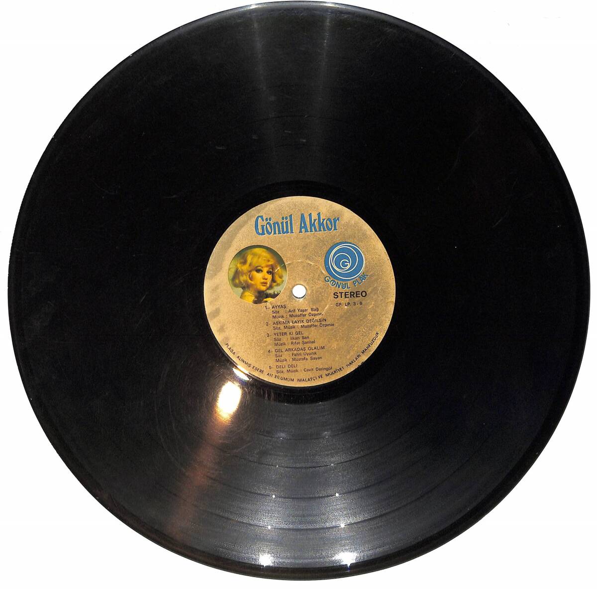 Gönül Akkor – Beterin Beteri Var LP PLAK (Açıklamayı Okuyunuz) PLK26657 - 2