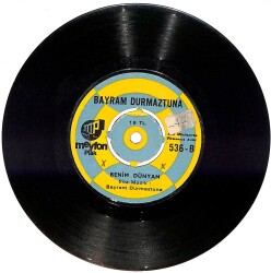 Bayram Durmaztuna - Kader Defterim / Benim Dünyam PLAK (10/6) PLK24868 - Gökçekoleksiyon