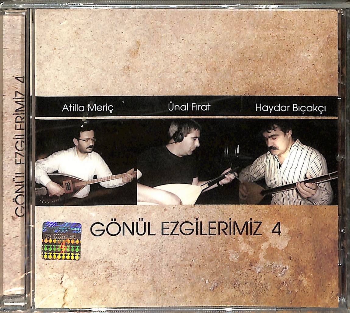 Gönül Ezgilerimiz 4 - Atilla Meriç-Ünal Fırat-Haydar Bıçakçı CD (Sıfır) CD4706 - 1