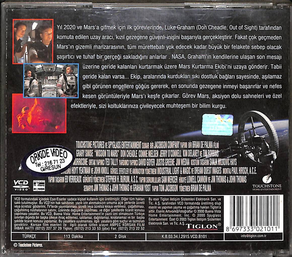 Görev Mars VCD Film VCD27318 - 2