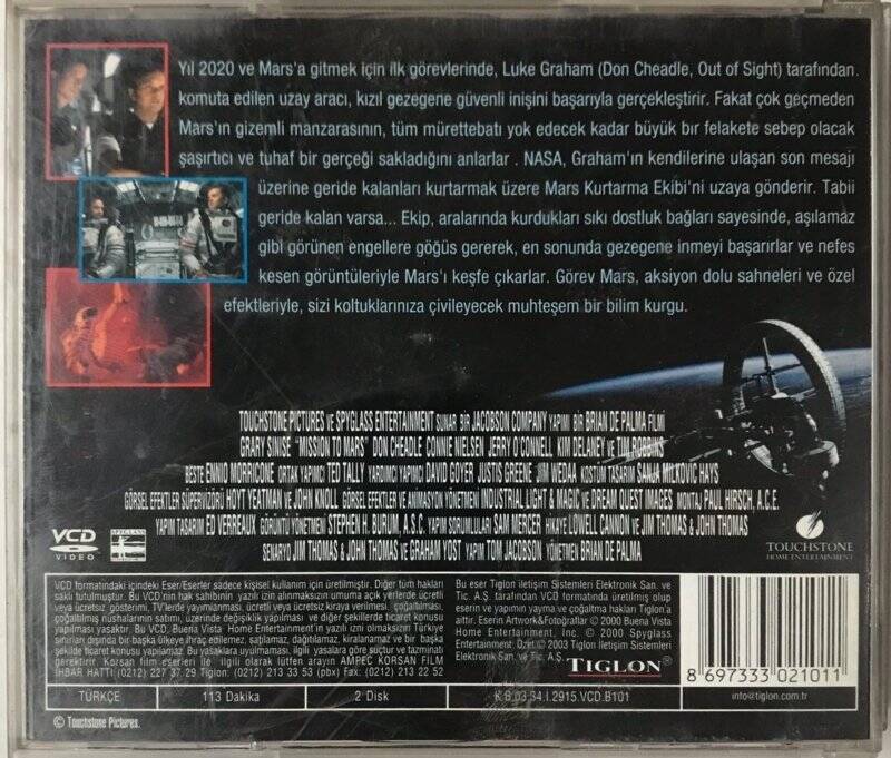 Görev Mars VCD Film VCD7175 - 2