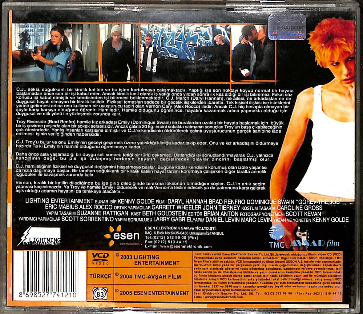 Görev - The Job (2001) VCD Film ' Darly Hannah ' VCD28862 - 2