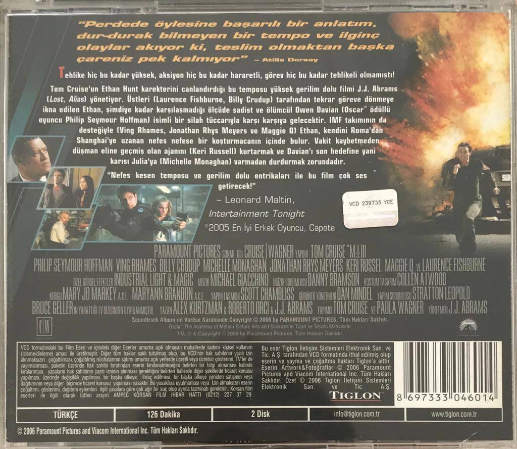 Görevimiz Tehlike 3 VCD Film VCD5714 - 2