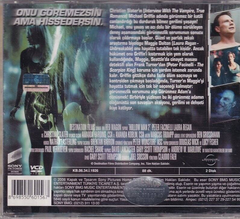 Görünmeyen Tehlike 2 VCD Film VCD9370 - 2