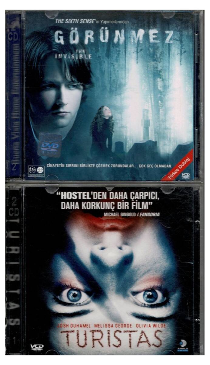 Görünmez Turistas - 2 Adet VCD Film VCD1333 - 1