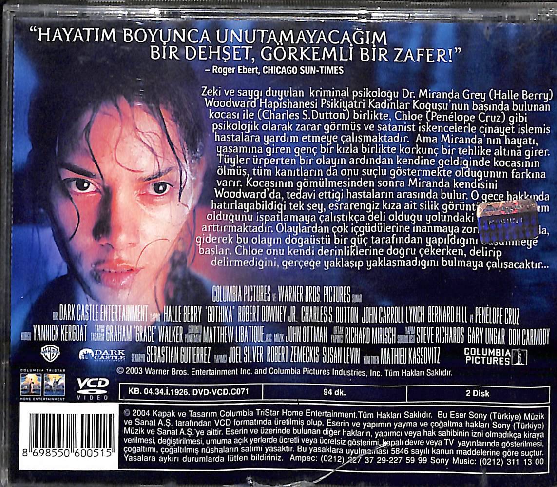 Gothika (2003) Orijinal VCD Film ' Halle Berry, Robert Downey J.r, Penolepe Cruz ' VCD28280 - 2