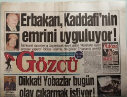 Gözcü Gazetesi 1 Ağustos 1997 Tabanca Tutukluk Yapınca Serpil Çakmaklı Kurtuldu -GZ44768 - 1