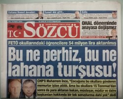 Gözcü Gazetesi 10 Aralık 2016 Aladağdaki Yurt Yangını İkinci Kez Yürekleri Yaktı - GZ44287 - 2