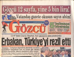 Gözcü Gazetesi 11 Ağustos 1996 - Müjde Ar'ın Gizli Hayatı - Hagi Galatasaray'a Hayat Verdi GZ2888 - Gökçekoleksiyon