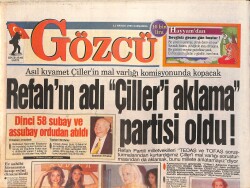 Gözcü Gazetesi 11 Aralık 1996 - Fatih Terim'den Rakiplerine Göz Dağı - Kemal Sunal'ın Gizli Hayatı GZ3149 - Gökçekoleksiyon