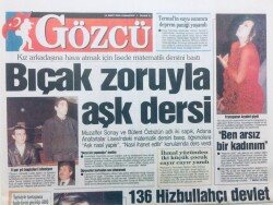 Gözcü Gazetesi - 11 Mart 2000 - Bülent Ersoy Ben Arsız Bir Kadınım GZ46053 - 2