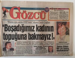 Gözcü Gazetesi 11 Temmuz 1996 - Mesut Yılmaz Avusturyaya Gitti , Avrupa Kaygı Duymasın Dedi GZ13842 - 1