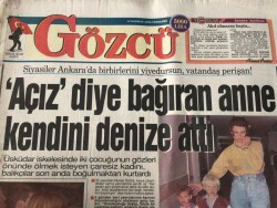 Gözcü Gazetesi 13 Haziran 1996-Baykal Erdoğana Sert ÇıktıTürkiyeyi İrana Çeviremezsin GZ45585 - 2