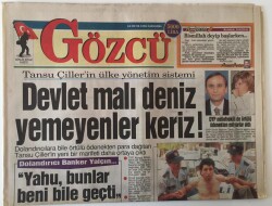 Gözcü Gazetesi 15 Mayıs 1996 - Türkan Şorayın Kızı Yağmur 11 Yaşında GZ13844 - 1