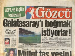 Gözcü Gazetesi 15 Nisan 2000 - Ebru Şallı: Cimbom İçin Her Şeyimi Veririm - Gönül Yazar Rekora Koşuyor GZ2643 - Gökçekoleksiyon