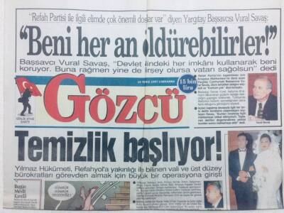 Gözcü Gazetesi 16 Temmuz 1997 - İşte Bülent Ersoyun Yeni Sevgilisi GZ43148 - 1