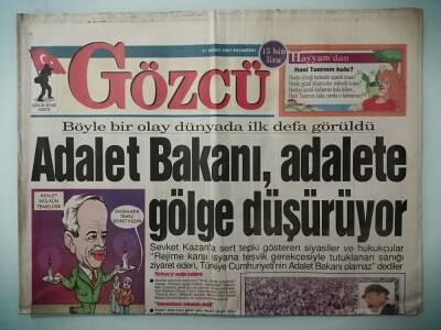 Gözcü Gazetesi 17 Şubat 1997 Meltem Cumbulun Büyüsü Tutmadı -GZ14877 - 1