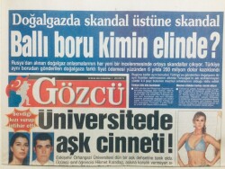 Gözcü Gazetesi 18 Ocak 2003 - Arınçın Hainlik İsyanı GZ43136 - 1