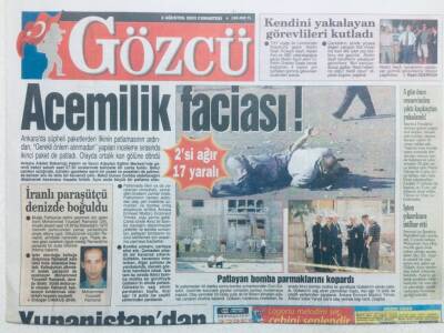 Gözcü Gazetesi 2 Ağustos 2003 - Ağar Atama Skandalı Sürüyor GZ43142 - 2