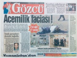 Gözcü Gazetesi 2 Ağustos 2003 - Ağar Atama Skandalı Sürüyor GZ43142 - 1