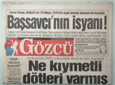 Gözcü Gazetesi 20 Mayıs 2000 Bizim Aileye Eceden Gelin Olmaz -GZ14784 - 1