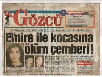 Gözcü Gazetesi 21 Ocak 1997 - Etibank İki Gökdelen Fiyatına Satıldı (Zayıf Kondisyon) GZ48124 - 1