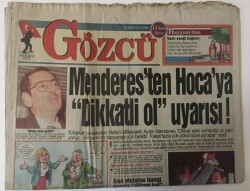 Gözcü Gazetesi 21 Şubat 1997 - İbrahim Tatlıses 3 Milyara Bir Saat Şarkı Söyledi GZ13499 - 2