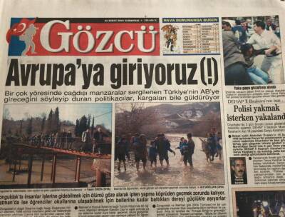 Gözcü Gazetesi 21 Şubat 2004-Deli Fuat Paşa GZ45222 - 2