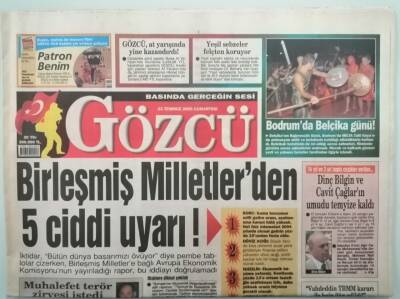 Gözcü Gazetesi 23 Temmuz 2005 MHPde Kongre Sesleri -GZ37874 - 1
