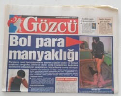 Gözcü Gazetesi 25 Ekim 2003 - Hülya Avşarın 8 Sırrı- GZ45951 - 1