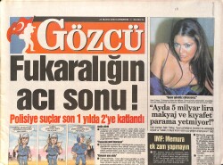 Gözcü Gazetesi 27 Mayıs 2000 - Türkan Şoray Ve Şener Şen Partide El Ele Göz Göze Dans Etti - Cimbom'a Can Feda GZ2078 - 1