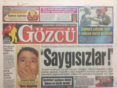 Gözcü Gazetesi 28 Mayıs 2005 - Ecevitin Hiç Yayınlanmamış Fotoğrafları Sergileniyor GZ24310 - 1